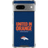 NFL Denver Broncos Team Motto Google Pixel 8a Clear Case